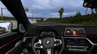 BMW GT 6 driving in Euro Truck Simulator 2 [upl. by Aniroc542]