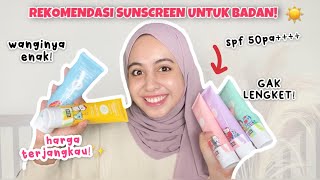 SUNSCREEN BADAN MURAH  Azarine body guard moisturizer sunscreen review [upl. by Merc]