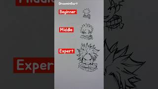 How to draw Natsu Fairy tail fairytail [upl. by Corder]