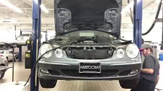 MercedesBenz E350 Motor Removal Timelapse M272 [upl. by Mccurdy753]