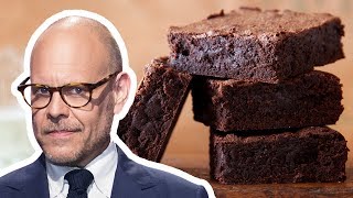 Alton Brown Makes the Best Homemade Cocoa Brownies  Good Eats  Food Network [upl. by Asihtal]