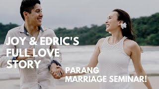 The FULL LOVE STORY JOY and EDRIC MENDOZA share ALL  Interview na Marriage Seminar pa [upl. by Darton]