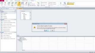 How to Create an Update Query in Microsoft Access [upl. by Atilehs]