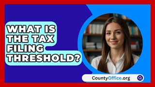 What Is The Tax Filing Threshold  CountyOfficeorg [upl. by Niletak]