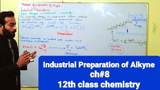 Methods of Preparation of Alkyne  industrial Preparation of Alkyne  ch8  12th class chemistry [upl. by Yvan]