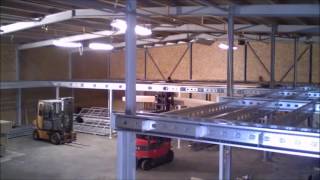 Building a mezzanine floor by Space Solutions [upl. by Favrot266]