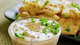 Easy Classic Tartar Sauce Recipe StepbyStep  HowToCookRecipes [upl. by Atiuqes]