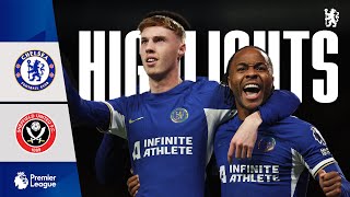 Chelsea 20 Sheffield Utd  HIGHLIGHTS  Premier League 202324 [upl. by Nodnyl]