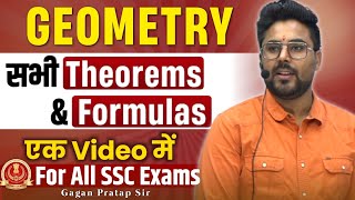 Full Geometry Revision  All Theorems amp Formulas in 1 video By GaganPratapMaths cgl2023 ssccgl [upl. by Lynnette682]