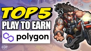 TOP 5 PLAY TO EARN Games on Polygon Right Now  January 2024 [upl. by Nalyd]