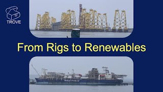 Nigg Rigs amp Wind Farm Jackets [upl. by Ecienahs166]