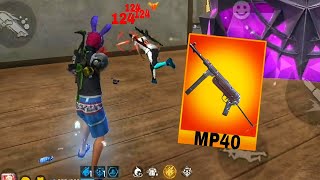 SOLO RUSHADÃO NA RANQUEADA MP40 É A MELHOR SMG FREE FIRE MOBILE [upl. by Marcie]