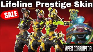 Cheapest Way to Get Lifelines Prestige Skin in Apex Legends [upl. by Ayitahs450]