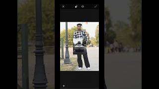PicsArt new background change photo editing  shorts picsart youtubeshorts [upl. by Doraj]