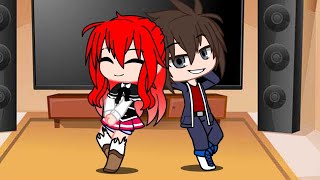 highschool dxd react to issei part1 [upl. by Arutnev516]