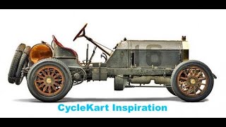 Cyclekart  1906 Locomobile Inspired Build Part 1  chassis [upl. by Noirb]