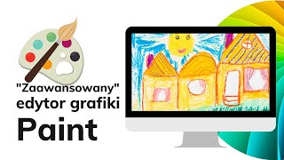 PAINT  kreślimy i wymiarujemy rysunek techniczny [upl. by Deppy]