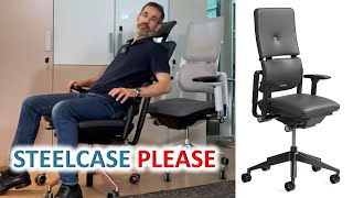 Should You Buy The Steelcase Please  How To Adjust The Office Chair  Please vs Gesture [upl. by Rehtae]