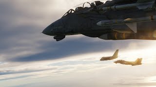 DCS Cinematic  F14 Tomcat Tribute [upl. by Ahtamas]