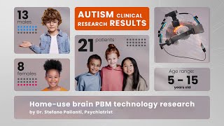 Autism Photobiomodulation Clinical Trial Results  Dr Stefano Pallanti Psychiatrist  Vielight [upl. by Shari821]