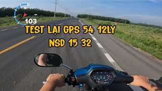 Test gps lần 2 cho wave 54 ipon Touring [upl. by Yuu]