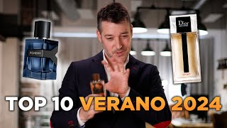 Top 10 perfumes hombre verano 2024 [upl. by Clementina]