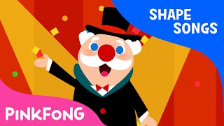 Shape Circus  Shape Songs  PINKFONG Songs [upl. by Nylrad]