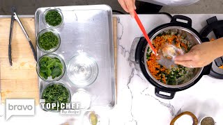 How Is Gumbo THIS Delicious Still Healthy  Top Chef Top Recipe  Bravo [upl. by Eniledam]