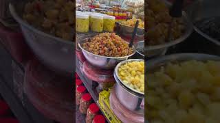 Pickled food at chinatownbangkok yaowarat streetfood bangkokfoodies food [upl. by Ogren]