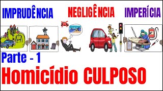 HOMICÍDIO CULPOSO  Direito Penal para OAB [upl. by Shotton]