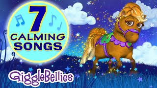 All The Pretty Little Horses  Bedtime Songs Lullabies amp Nursery Rhymes  Gigglebellies [upl. by Broddie]