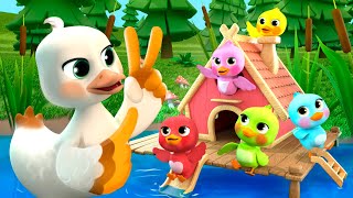 Five Little Ducklings Song  Lalafun Nursery Rhymes amp Kids Songs [upl. by Luigi]