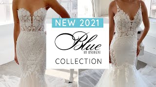 2021 Blue by Enzoani Wedding Dress Highlights  Nevaeh Nichelle Nicolina Nigella Nini [upl. by Rimahs]