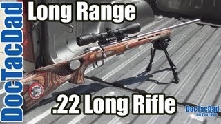 Long Range 22LR  344 Yards Savage Mark II BTVSS [upl. by Lletnahc]