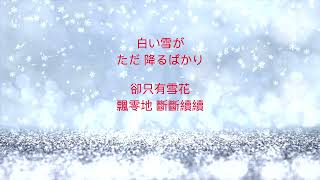 🌹＃雪が降る ＃尾崎紀世彥 經典傳唱 原著法文歌曲 TombeLaNeige 在寒冬的國度品雪 這樣的音律 特別有一番滋味＃Mix米克司音樂翻譯 [upl. by Fritz]