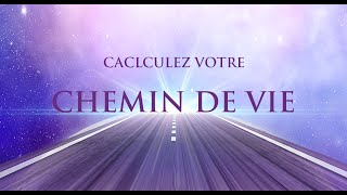 🛤️ CHEMIN DE VIE EN NUMÉROLOGIE  Comment le calculer [upl. by Zeculon]