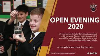 Hutton Grammar Open Evening 2020 [upl. by Gilbart935]