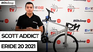 Bicicleta Scott Addict eRide 20 2021  Presentación [upl. by Joachima53]