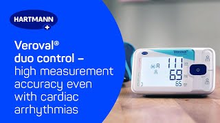 Veroval® duo control – high measurement accuracy even with cardiac arrhythmias [upl. by Ethelbert]