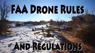 FAA Drone Rules and Regulations [upl. by Juline]