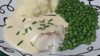 Cod Mornay Recipe Cod with Cheese Sauce [upl. by Oruasi]