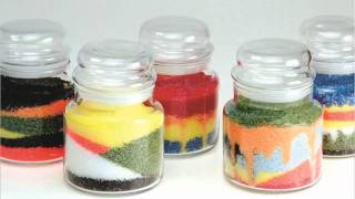 Granulated Candle Wax Art  The Easiest Way to Make Candles [upl. by Kaasi]