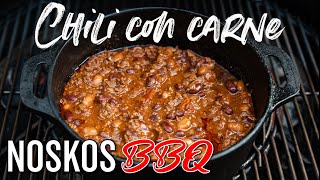 CHILI CON CARNE in de Dutch Oven op de BBQ Ultiem comfort food [upl. by Ursula]