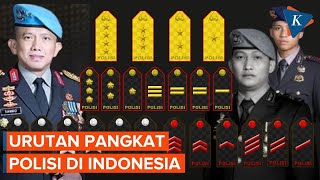 Bharada sampai Jenderal Ini Urutan Pangkat Polisi Terendah hingga Tertinggi [upl. by Anavoj]