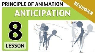 Lesson 08📗 ANTICIPATION Animation Principles [upl. by Pilif]