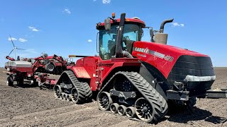 CASE IH Quadtrac Making Its Season Finale [upl. by Button]