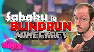 LA BLIND RUN DI SABAKU  MINECRAFT [upl. by Stagg]