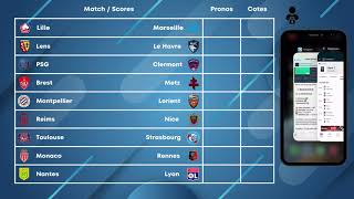 9 PRONOSTICS FOOT LIGUE 1 POUR CE WEEK END 28ème journée [upl. by Udela751]