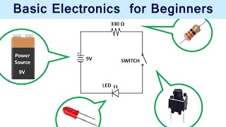 Basic Electronics for Beginners in 15 Steps [upl. by Rudiger]