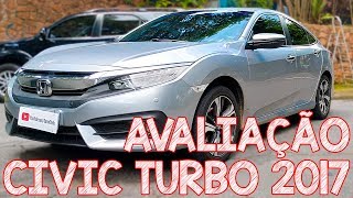 Avaliação Civic Touring 2017  CIVIC turbo usado é uma boa [upl. by Latsyrd]